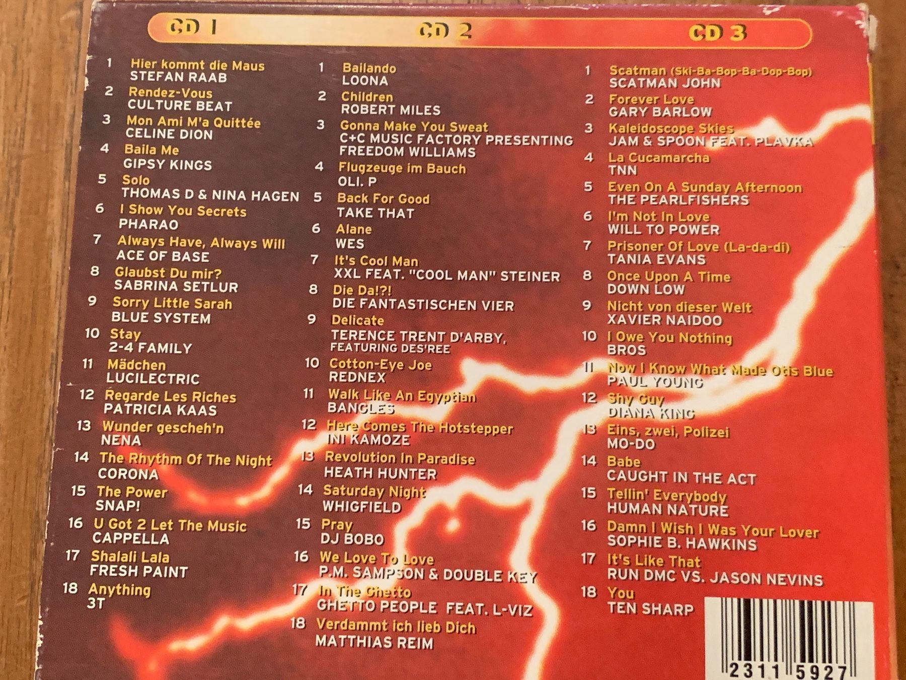 CD: Die Hits der 90er 3 CDs Box – Usato da Regensdorf venduto da Spyke55 2