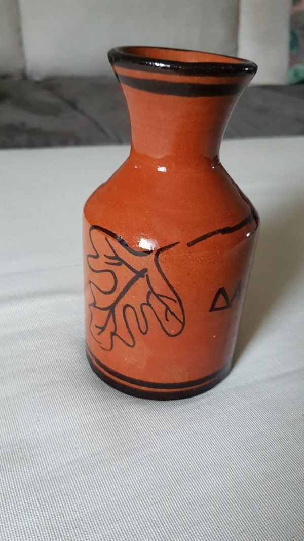Vasi & Recipienti: verzierte Tonvase – Usato da Giswil venduto da online-Brockenhaus 1