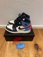 Nike Air Jordan 1 Retro High Og Gs Obsidians