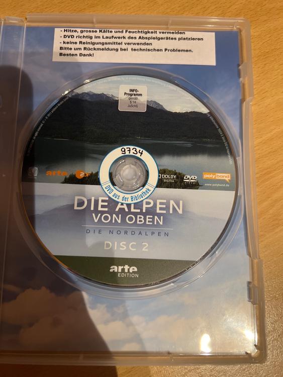 DVD Die Alpen von oben - Die Nordalpen | Kaufen auf Ricardo