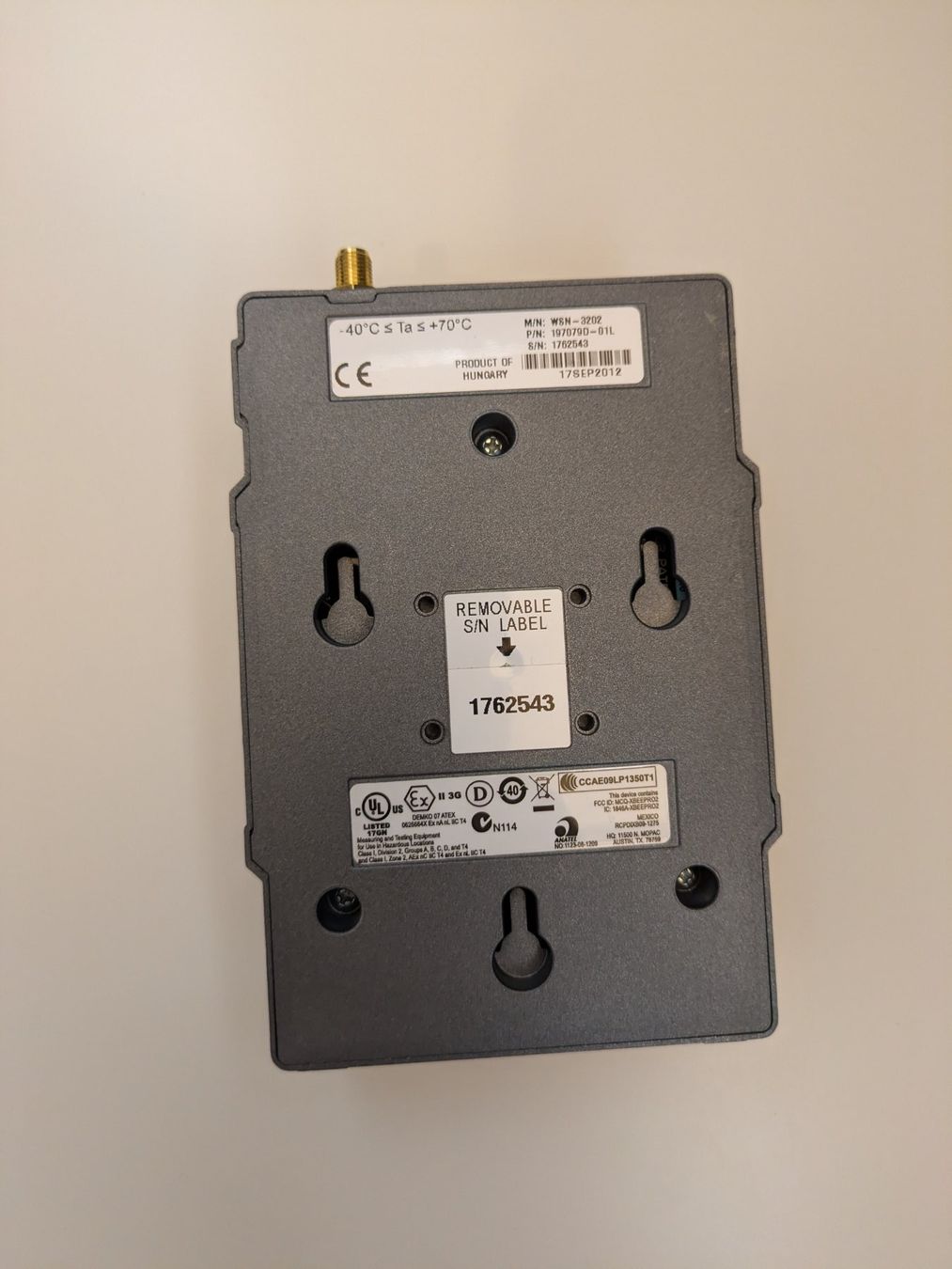 Misurare: National Instruments WSN-3202 – Usato da Sugiez venduto da dbm_7l29 7