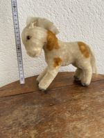 Vintage Steiff Pferd Stofftier, ca. 17 cm gross. Rarität!