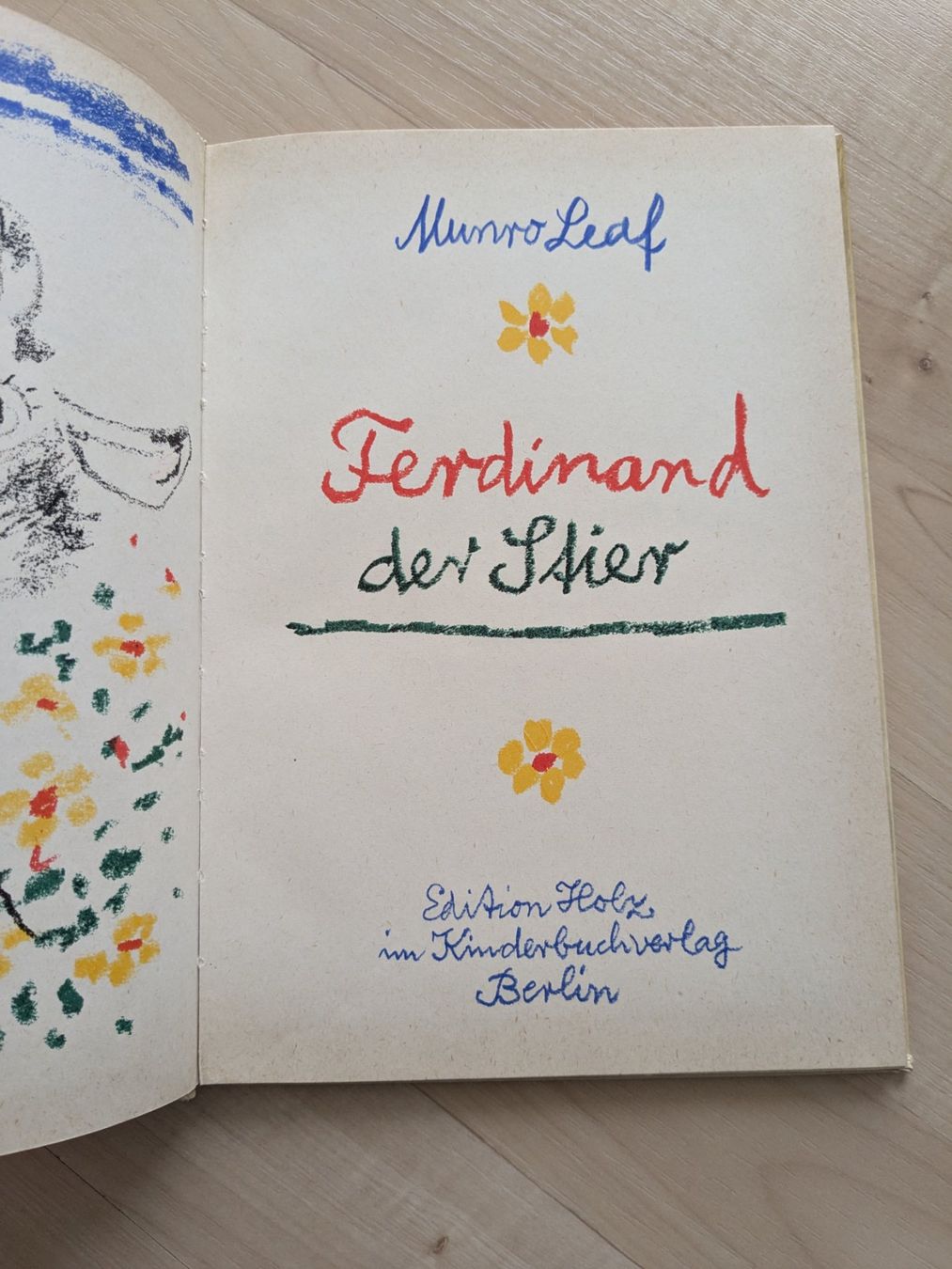 Livres: Ferdinand der Stier - Munro Leaf – D'occasion à Wohlen AG par merkur0300 1