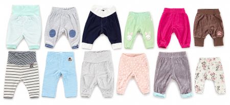 Babyhosen Set 12 Teile