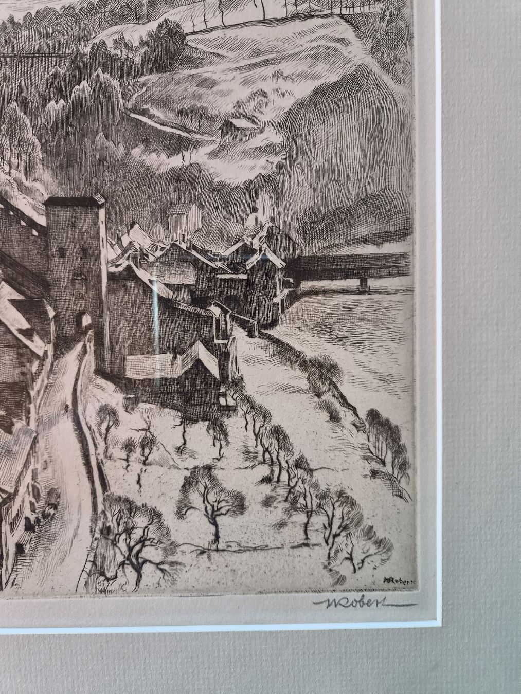 Gemälde: Gravure ancienne de Henri Robert  , 31/100 – Gebraucht aus Farvagny-le-Grand von CollectibleWatches 1