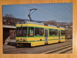 TN Tramways de Neuchâtel - Be 4/4 503, Auvernier 6.3.1984