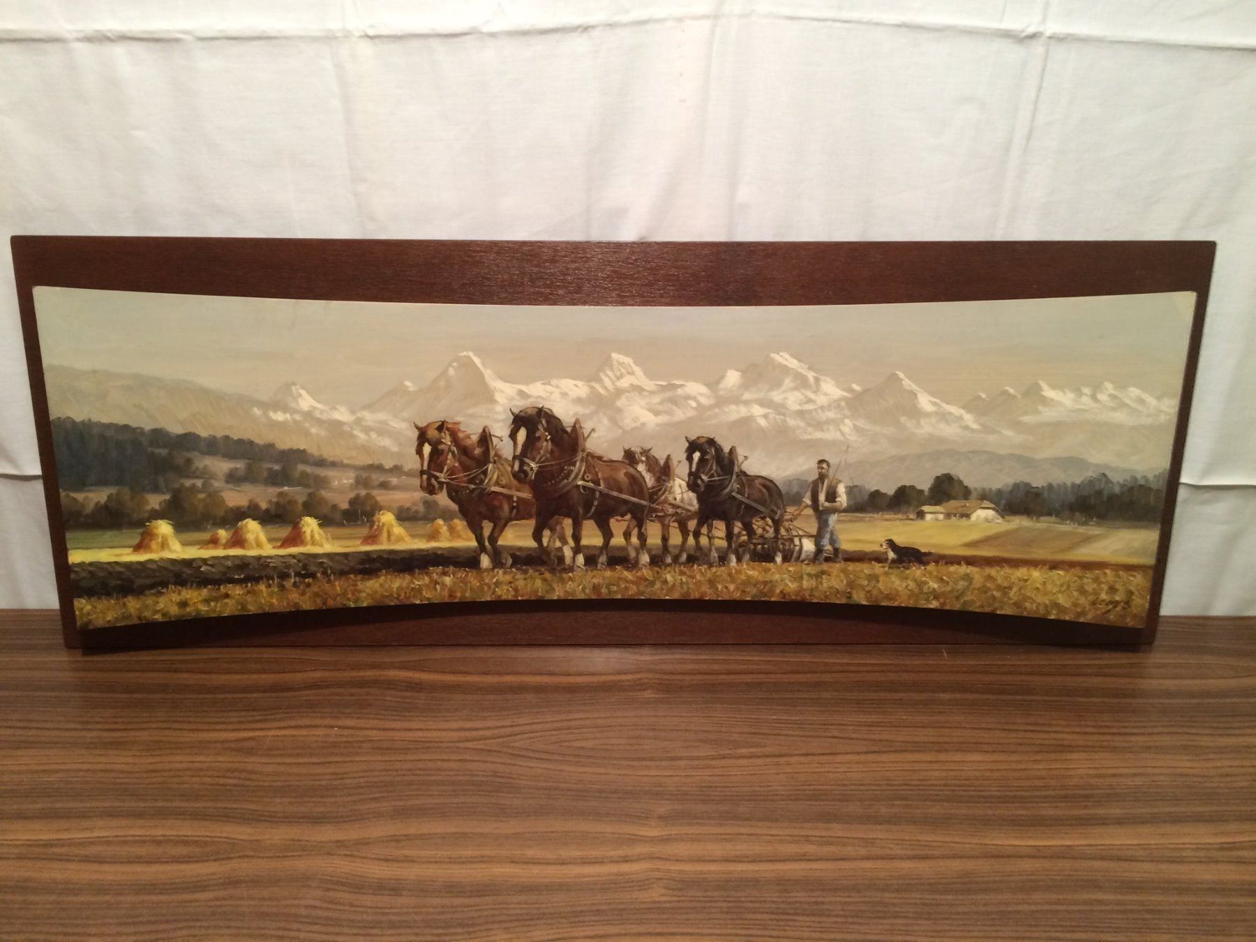 Dipinti: Tableau panoramique Moissons – Usato da Préverenges venduto da AGENA8008