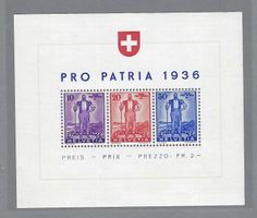 1936, BLOCK PP 1936, W8, NEU **, Ia, SBK 140.-