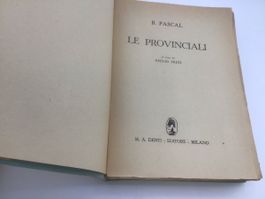 Le Provinciali, trad. G. Preti, 1945