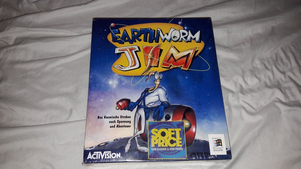 Big Box Collection: Earthworm Jim: The Whole Can 'O Worms (1996, PC, DE