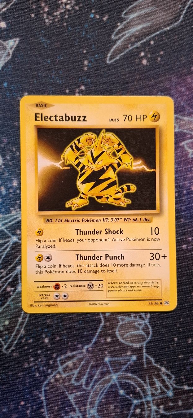 Pokémon Sammelbilder & Trading cards: Electabuzz 41/108 - Pokemon Evolutions ENG – Gebraucht aus Petit-Lancy von Kara_TCG 1