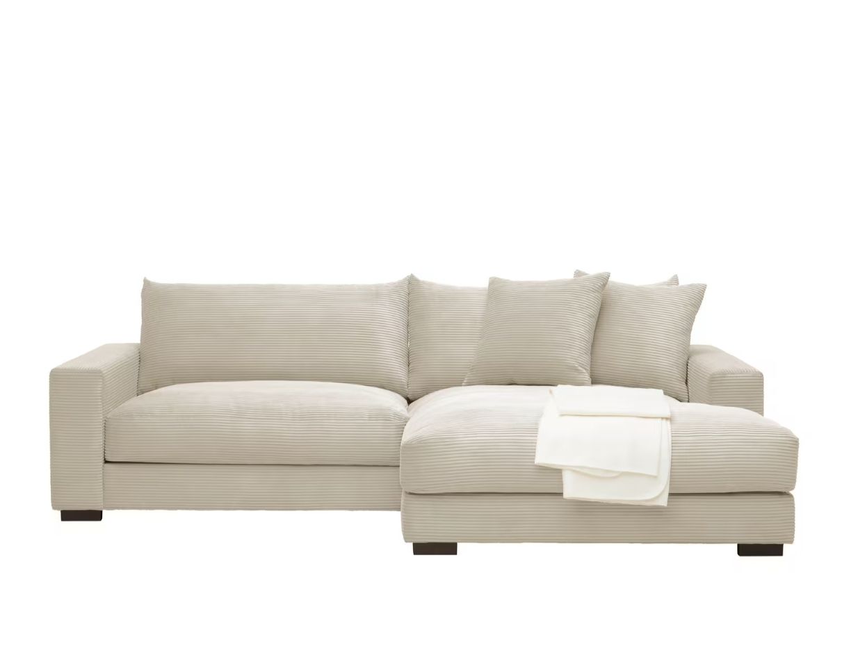 Divani: Ecksofa Pedro Beige Cord Beige ( Mömax) – Nuovo (secondo la descrizione) da Bühler venduto da Xevixcat 3