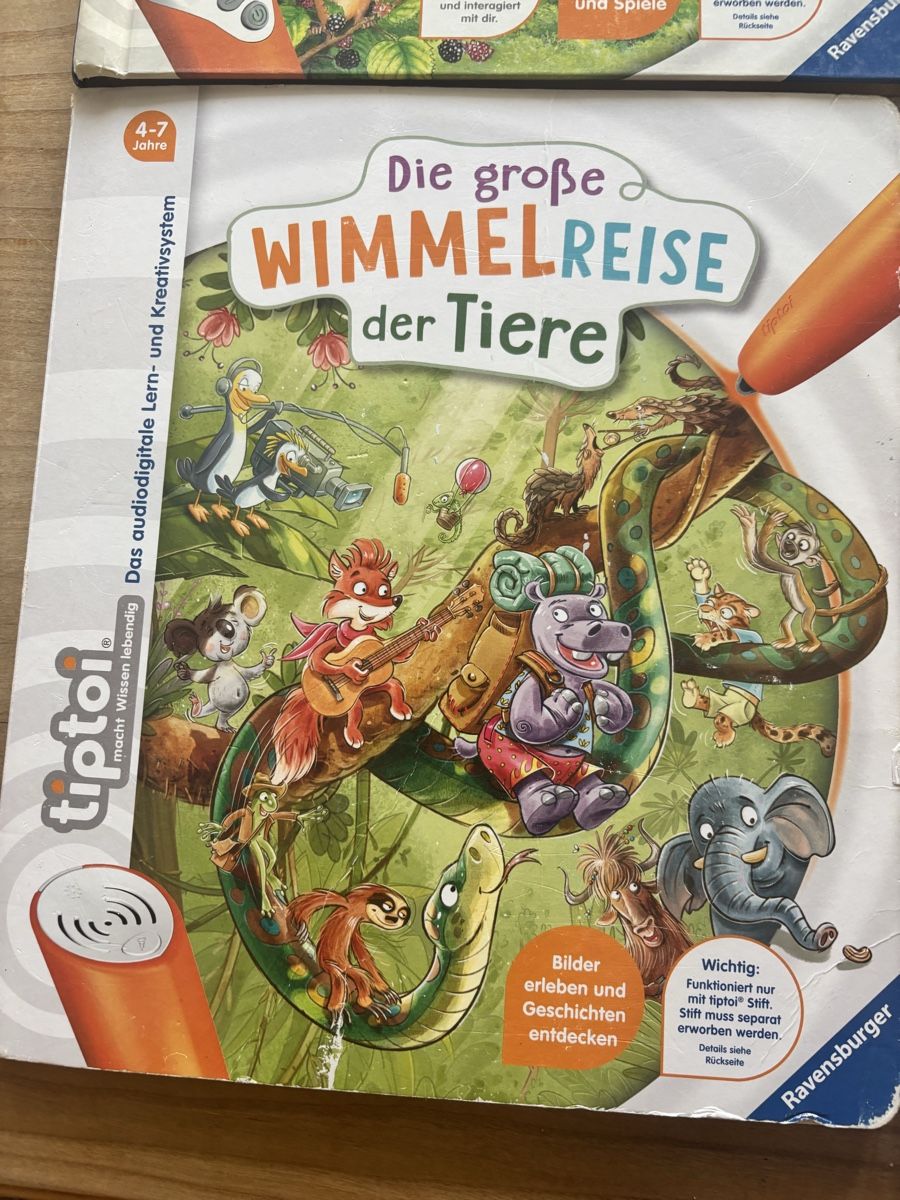 Tiptoi Giochi: Tiptoi Buecher Set inkl. Stift – Usato da Zürich venduto da CallMeAppetite 3