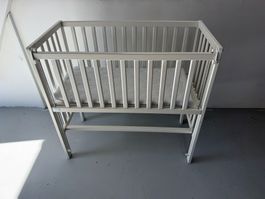 Fillikid Beistellbett Babybett weiss