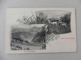 Ansichtskarte Kerenzerberg Glarus 1900