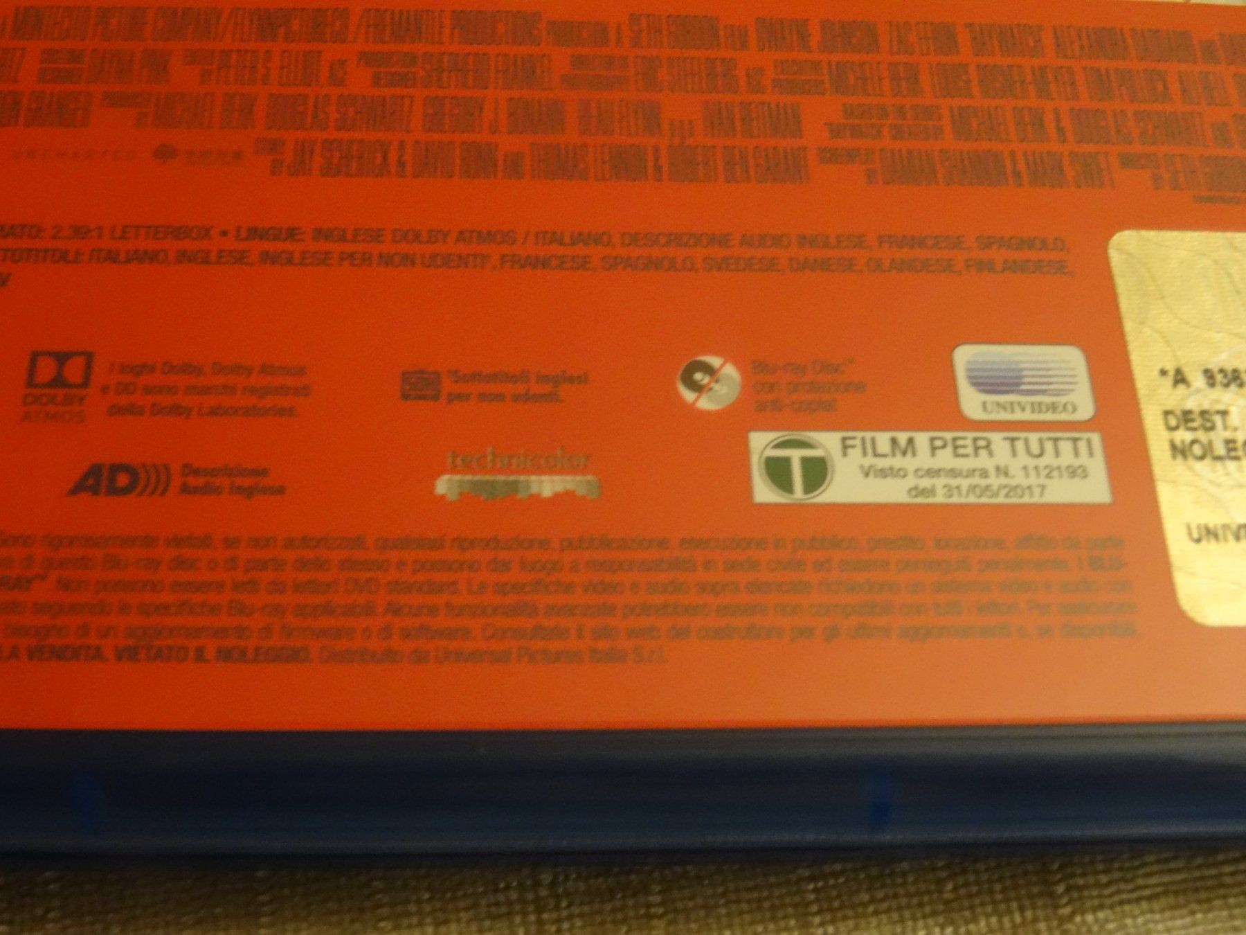 Tutti i DVDs: Baywatch Blu-Ray - ENGLISCH ITALIENISCH – Usato da Olten venduto da Disc-Verkauf 3