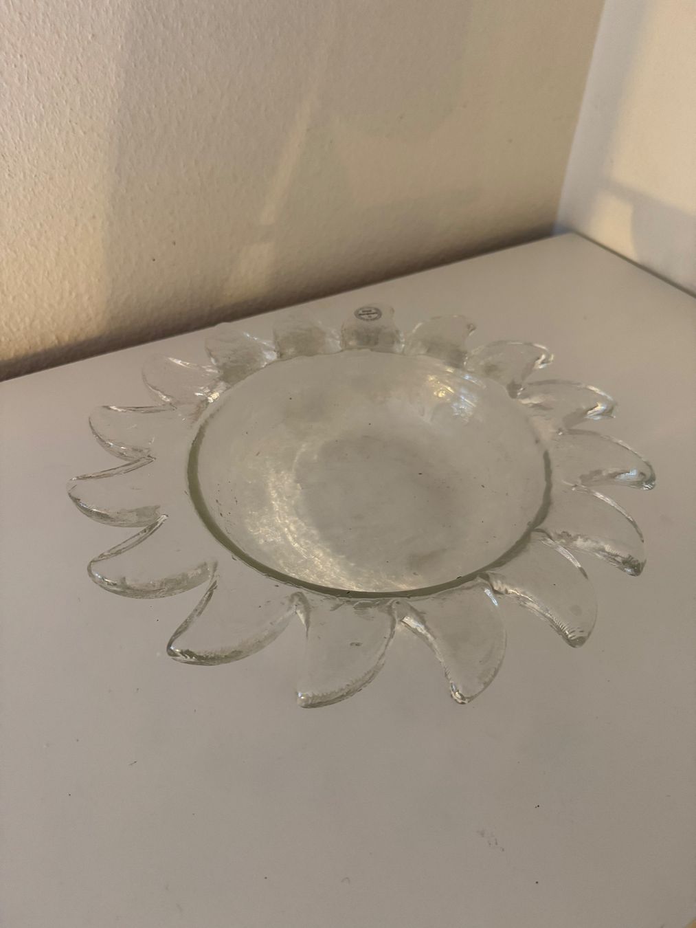 Glasi Hergiswil Verres: Gläserschale Sonne transparent Glas ca 18 cm Durchmesser – Neuf avec emballage d'origine à Zürich par sofiaalpac