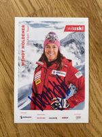 Swiss-Ski Team Autogrammkarte: Wendy Holdener