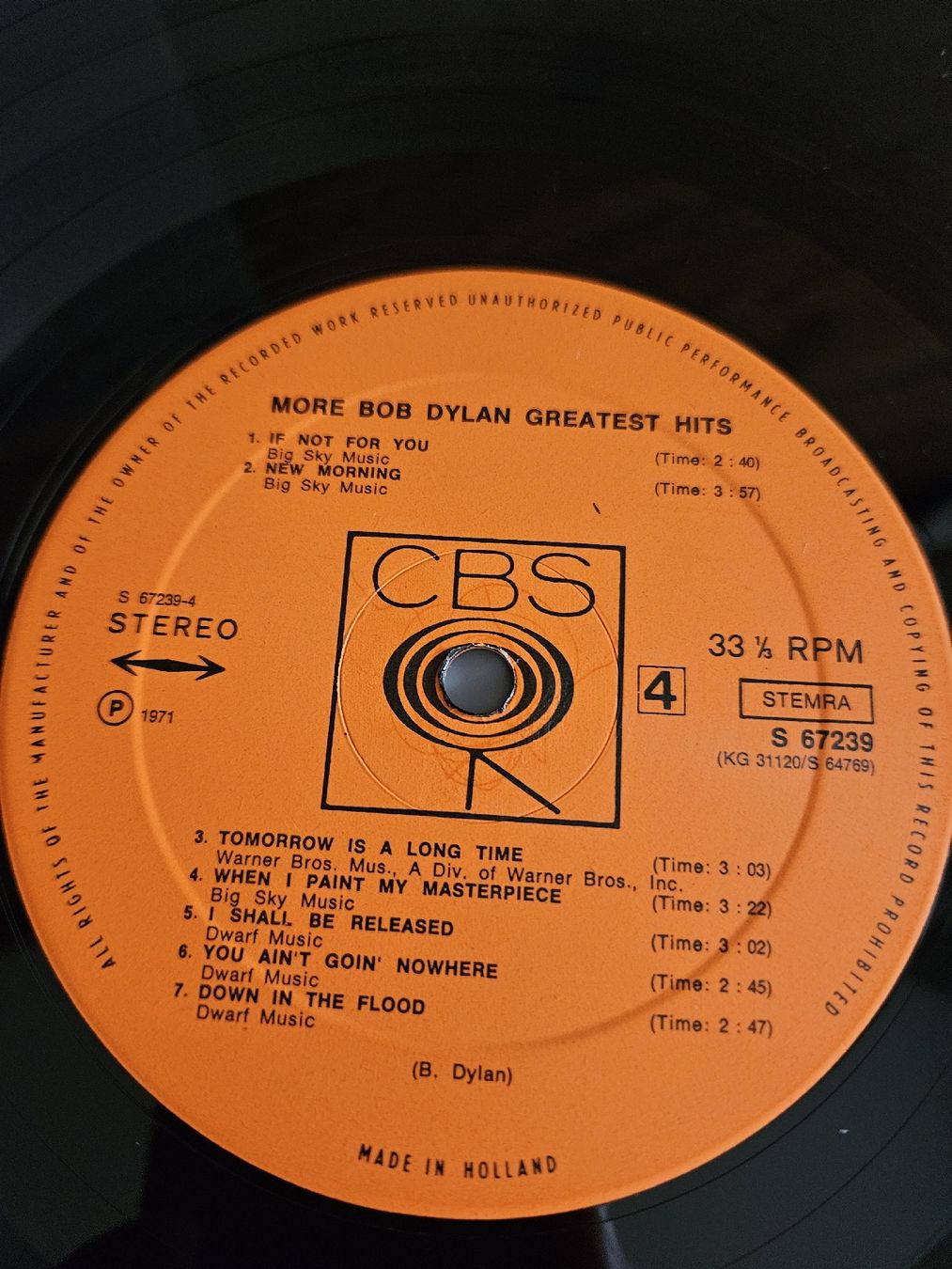 Dischi in vinile: Vinyl 2 LPs Dylan More Greatest Hits 1971 – Usato da Bertschikon Gossau venduto da simla09 4