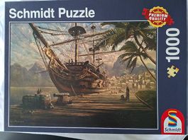 Puzzle Motiv "SCHIFF VOR ANKER"