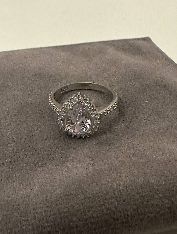 Ringe: 925 Silberring mit Zirkon – Gebraucht aus Bellach von RuJewelry 4