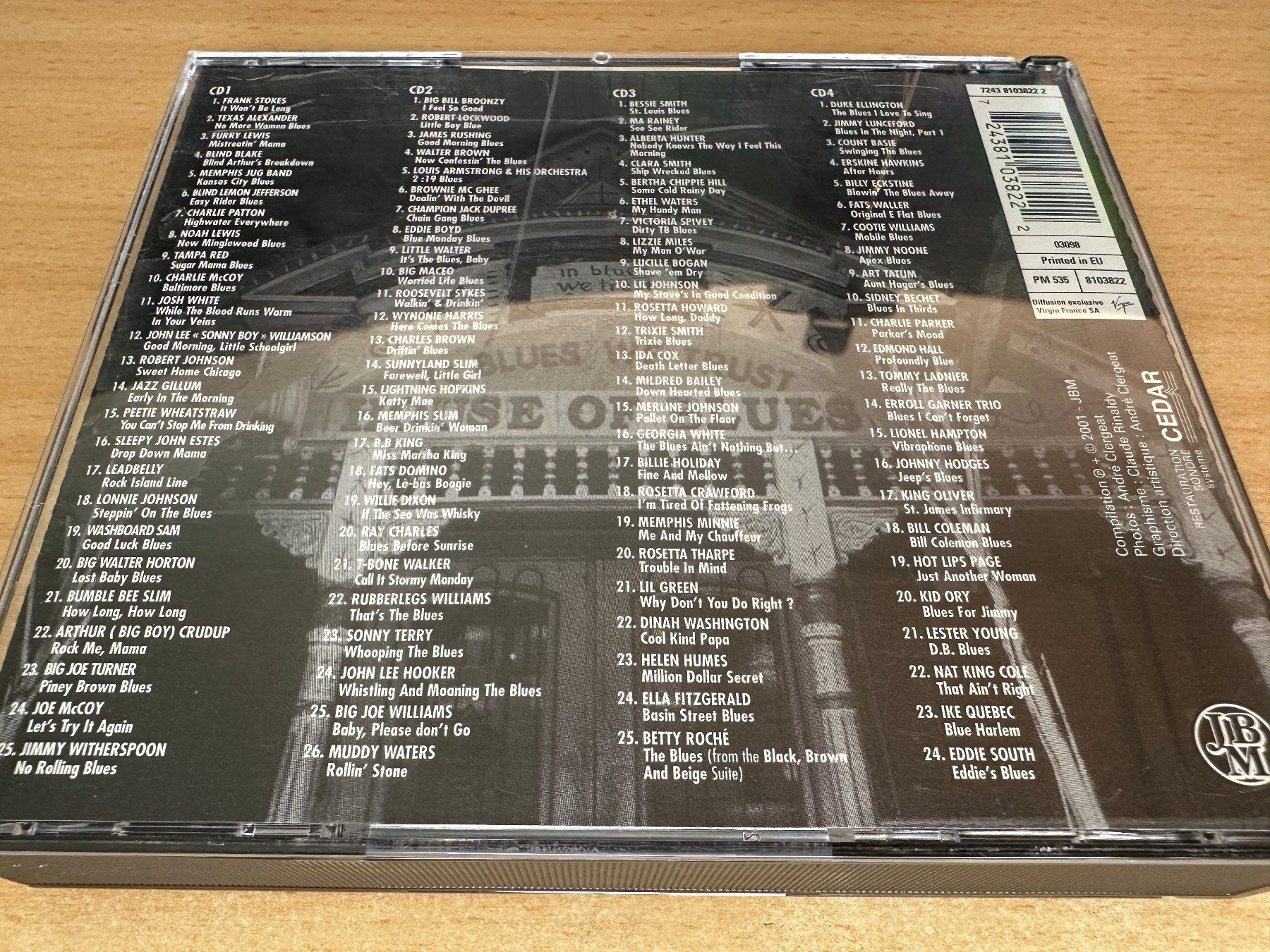 CDs: Various – Les 100 Plus Grands Thèmes Du Blues - 4 CD – Gebraucht aus Rikon im Tösstal von Alpenmutz 1