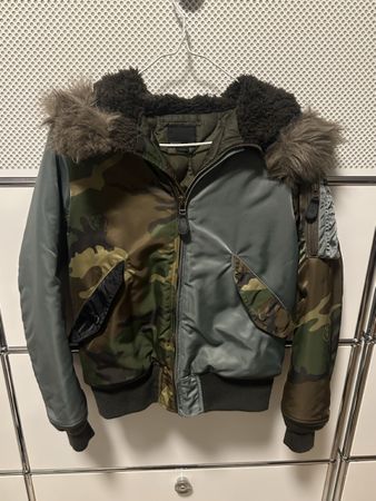 Hysteric Glamour Camo Bomber Jacke
