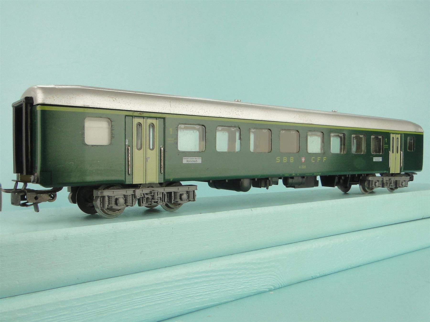 Märklin Modellini di ferrovie: Märklin 4066 SBB 1 Kl. EWII, Blech – Usato da Bülach venduto da cann11 1