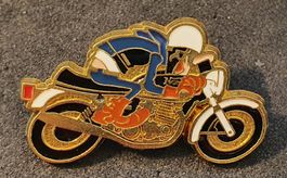 CC579 - Pin Genf Genève Polizei Police Motorrad