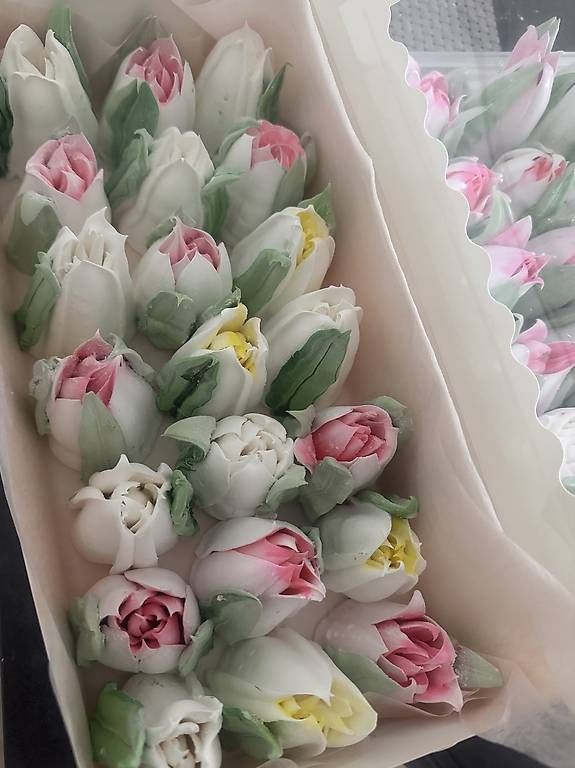 Tutte le decorazioni: Marshmallow Tulpen, Geschenk, Feier – Usato da Frauenfeld venduto da olg_8qzw 1