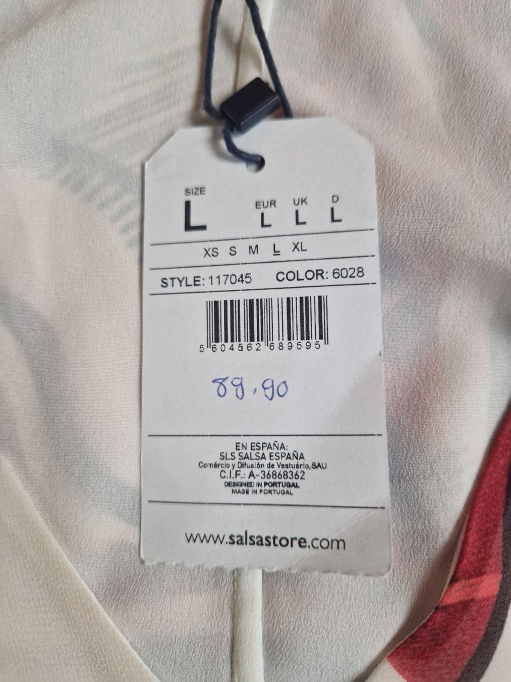 Top: Salsa Top L NEU – Nuovo (secondo la descrizione) da Lichtensteig venduto da Cocabana_16 2