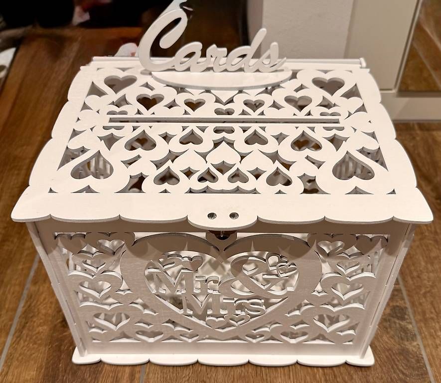 Tutte le decorazioni: Hochzeitskartenbox mit Schloss neu – Nuovo (secondo la descrizione) da Fällanden venduto da Pilli91