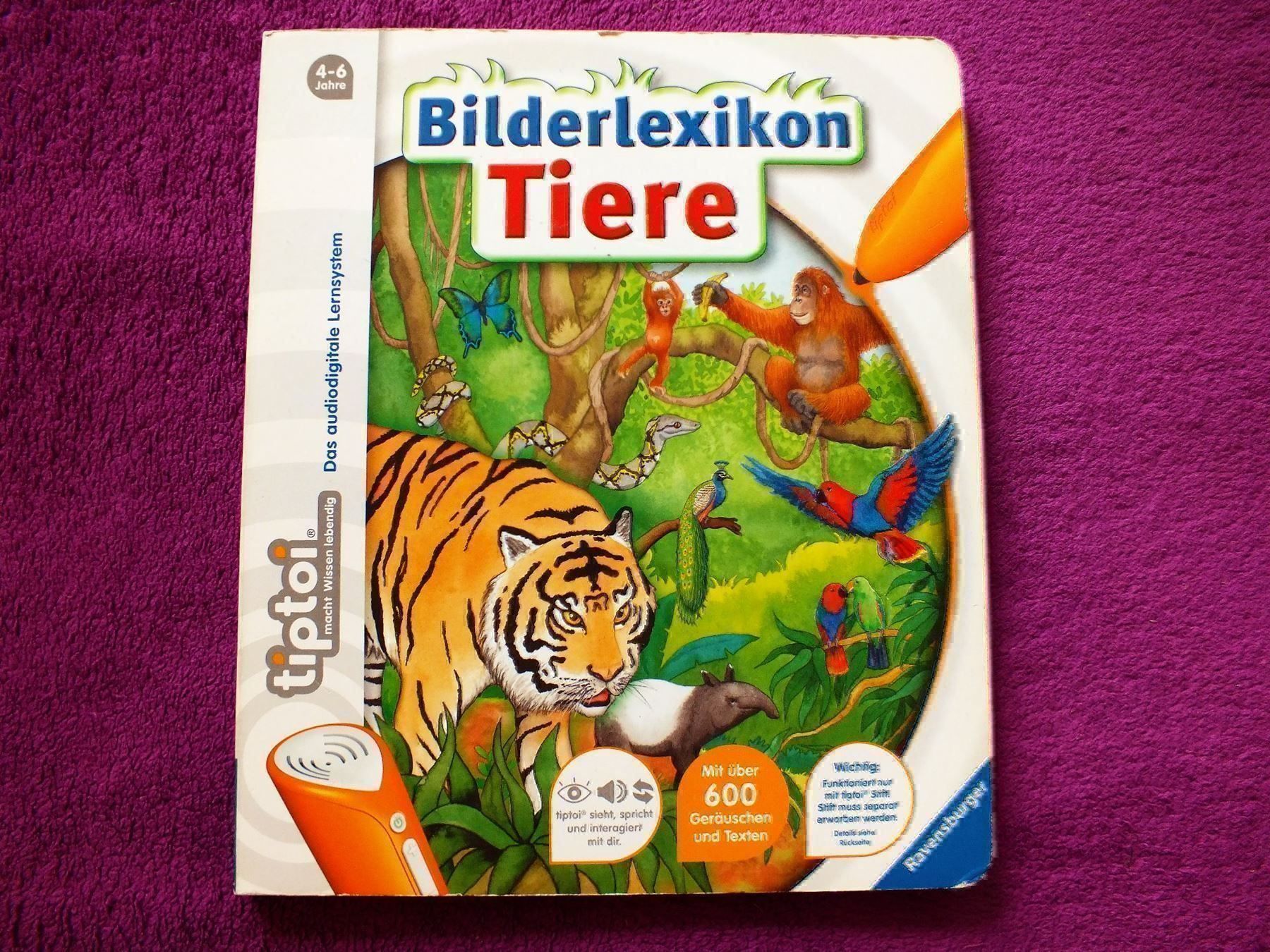 Bücher: tiptoi Buch - Bilderlexikon Tiere – Gebraucht aus Müllheim Dorf von Seeeule01