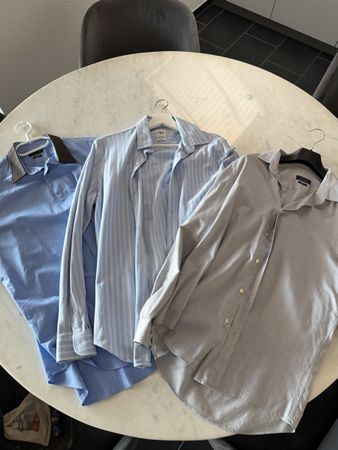 Zara Hemden Set, 3 Stk., Grösse M/40 & L/42, Top Zustand!