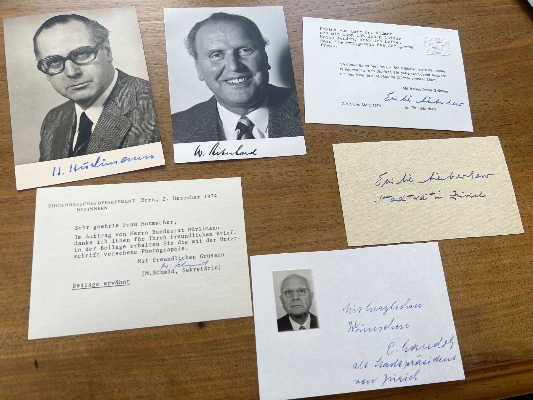 Autografi: Verschiedene Autogramme 303 – Usato da Glattfelden venduto da maa_qcj8