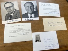 Verschiedene Autogramme 303