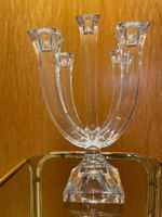Kerzenständer aus Glas für fünf Kerzen, guter Zustand
