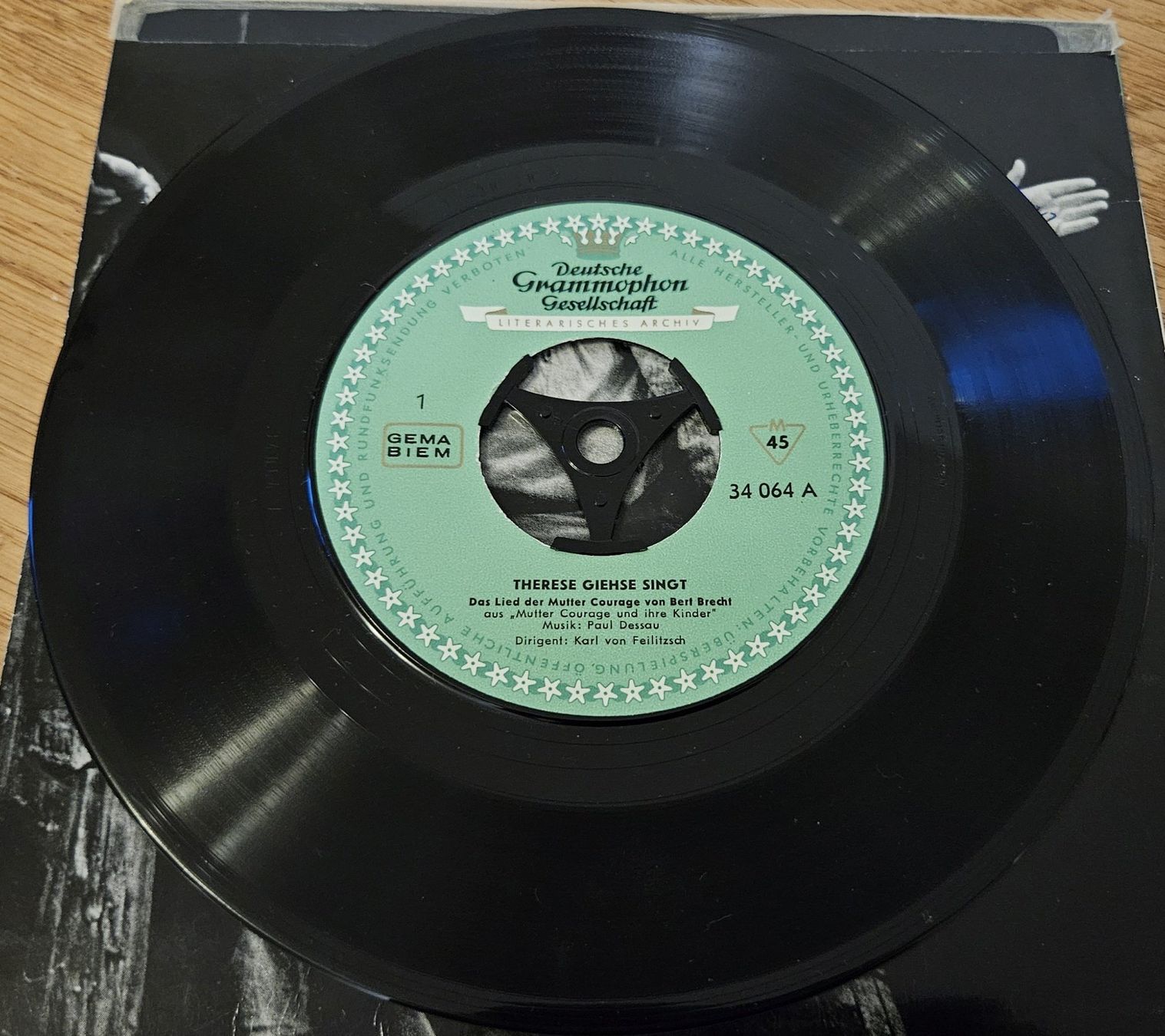 Vinyles: Vinyl-Single Brecht: Mutter Courage – D'occasion à Schaffhausen par asyouwestley 3