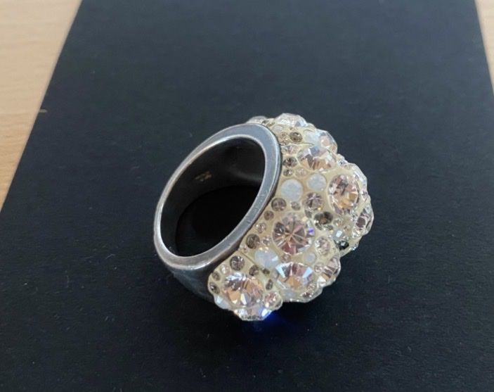 Swarovski Anelli: Daniel Swarovski wunderschöner Ring Gr. 58/XL 925 Silber – Usato da Pfäffikon SZ venduto da Anita8808 4