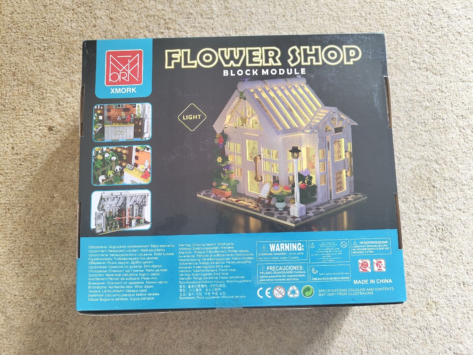 Mould King Kit di costruzioni: XMORk Flower Shop Block Module 1593 pcs New MIT light  – Nuovo e nell'imballaggio originale da Glattbrugg venduto da har_jgc7 3