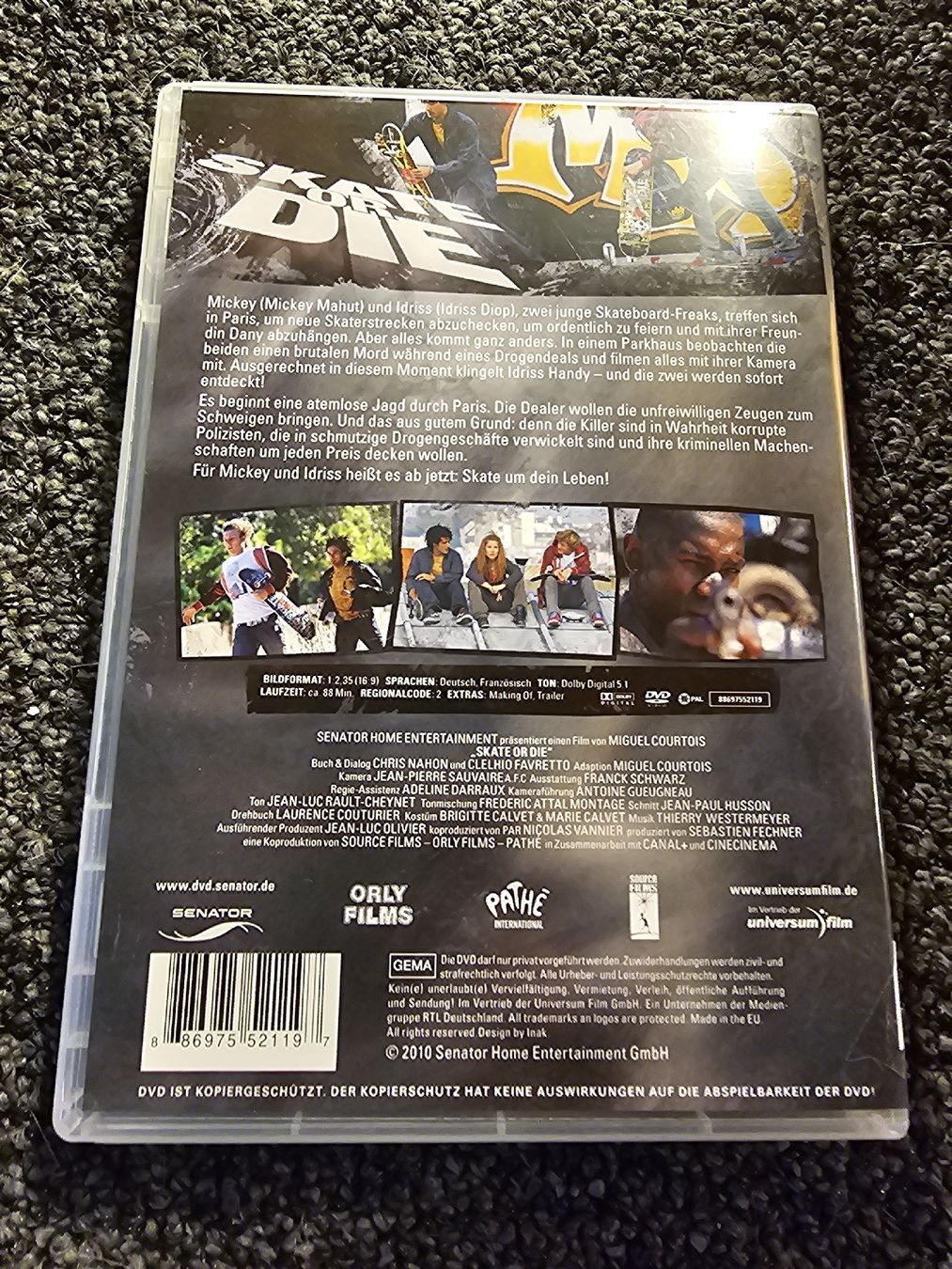 Tutti i DVDs: Skate Die DVD (20775) – Usato da Ruswil venduto da jan_bxl5 1