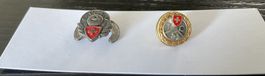 Pin TCS und Anstecker S.F.K.V (Kegler) selten Sammler