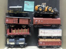 66/8 H0 Güterwagen gebrauchter Zustand ab 49.-