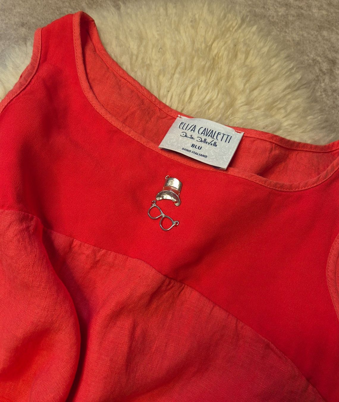 Elisa Cavaletti Vestiti: Leinenkleid Elisa Cavaletti – Usato da Leissigen venduto da ali_k9v8 1