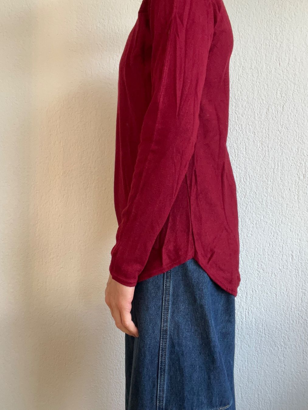 Pullover & Sweatshirts: Damen Pullover Street One bordeaux, 36 – Gebraucht aus Horw von Pem1278 3