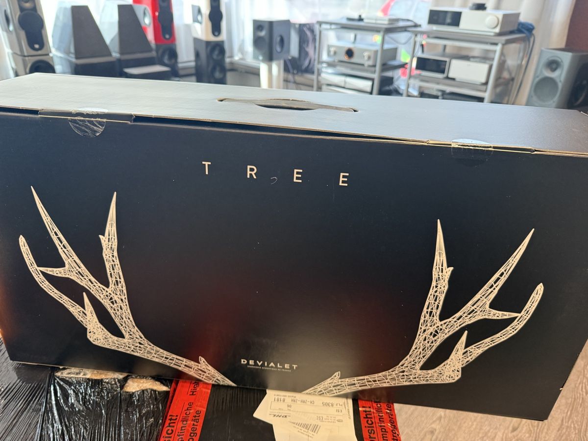 Devialet Casse acustiche: Devialet Tree schwarz für Phantom 1 neu OVP – Nuovo e nell'imballaggio originale da dietlikon venduto da avspalinger