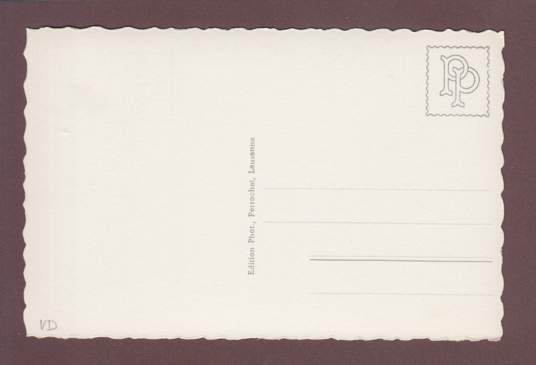 Cartoline postali: ST. SAPHORIN - Rue Romaine – Usato da Pully venduto da nicecards 1