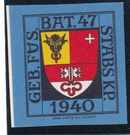 Alle Briefmarken: Soldatenmarken: Schweizer Wappen – Neu (gemäss Beschreibung) aus Birsfelden von chr_yq2g 1