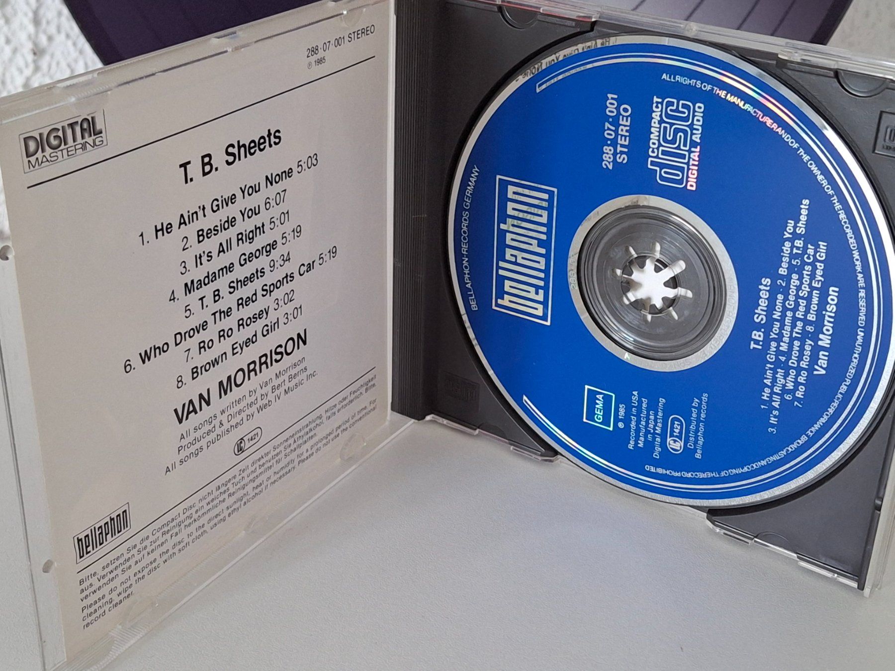 CDs: CD Van Morrison - T.B. Sheets - Remastered – D'occasion à Aarberg par Jackup1 2