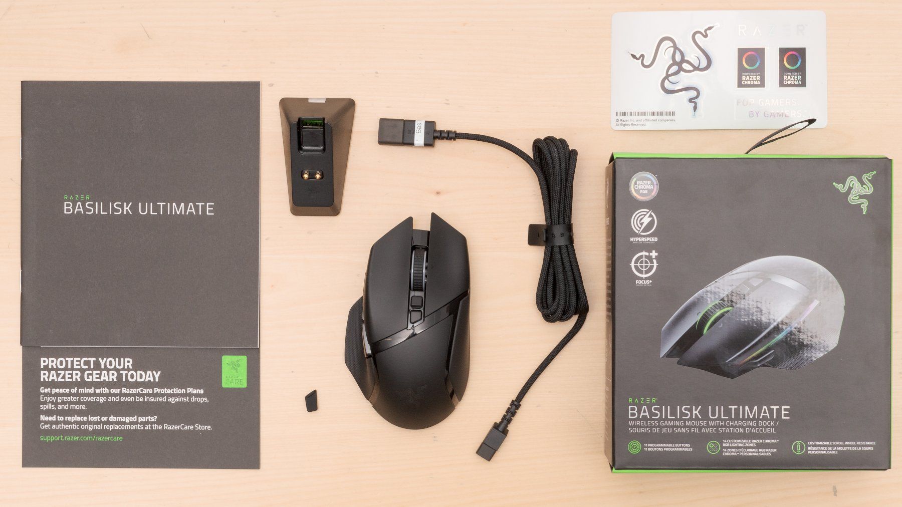Razer Maus: Razer Basilisk Ultimate – Neu und originalverpackt aus Arlesheim von TT62 3